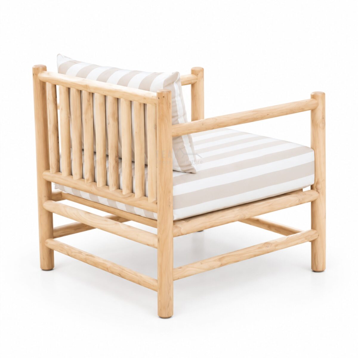 Teak Outdoor Cavaro Lounge Chair