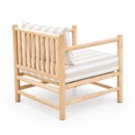 Teak Outdoor Cavaro Lounge Chair