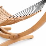 Teak Outdoor Solano Wooden Hammock Lounge