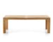 solid wood outdoor dining table