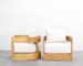 teak garden lounge chair